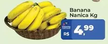 Oferta de Banana Nanica por R$4,99 em Tonin Superatacado