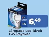 Oferta de Rayovac - Lâmpada Led Bivolt 13w por R$6,49 em Tonin Superatacado