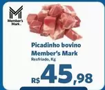 Oferta de Member's Mark - Picadinho Bovino por R$45,98 em Sam's Club