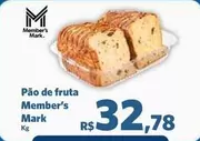 Oferta de Member's Mark - Pão De Fruta por R$32,78 em Sam's Club