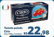 Oferta de Cirio - Tomate Pelado por R$22,98 em Sam's Club