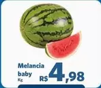 Oferta de Baby - Melancia Baby por R$4,98 em Sam's Club