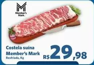 Oferta de Member's Mark - Costela Suína por R$29,98 em Sam's Club