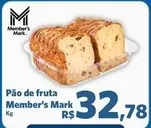 Oferta de Member's Mark - Pão De Fruta por R$32,78 em Sam's Club