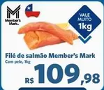 Oferta de Vale - Filé De Salmão por R$109,98 em Sam's Club