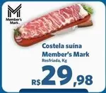 Oferta de Member's Mark - Costela Suína por R$29,98 em Sam's Club