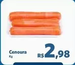 Oferta de Cenoura por R$2,98 em Sam's Club