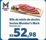 Oferta de De   - Bife De Miolo De Alcatra Bovino por R$52,98 em Sam's Club