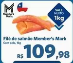 Oferta de Vale - Filé De Salmão por R$109,98 em Sam's Club