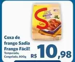 Oferta de Sadia - Coxa De Frango Frango Facil! por R$10,98 em Sam's Club