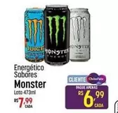 Oferta de Monster - Energético Sabores por R$7,99 em Super Muffato