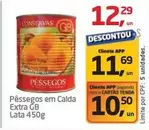 Oferta de GB - Pêssegos Em Calda Extra por R$12,29 em Tenda Atacado