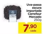 Oferta de Carrefour - Uva-passa Escura Importada Mercado por R$7,9 em Carrefour