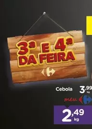 Oferta de Cebola - Cebola por R$2,49 em Carrefour