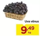 Oferta de Venus - Uva por R$9,49 em Carrefour