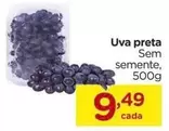 Oferta de Sem semente - Uva Preta por R$9,49 em Carrefour