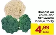 Oferta de Brócolis Ou Couve-flor Skovronski por R$4,99 em Carrefour