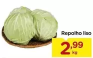 Oferta de Repolho Liso por R$2,99 em Carrefour