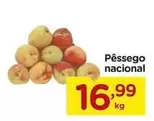 Oferta de Nacional - Pêssego Nacional por R$16,99 em Carrefour