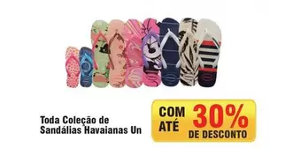 Oferta de Havaianas - Toda Coleção de Sandálias em Spani Atacadista