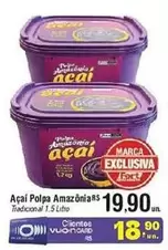 Oferta de Amazonia - Açaí Polpa por R$19,9 em Fort Atacadista