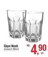 Oferta de Copo Noah por R$4,9 em Fort Atacadista