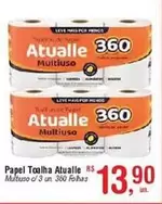 Oferta de Atualle - Papel Toalha por R$13,9 em Fort Atacadista