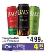 Oferta de Baly - Energético por R$4,99 em Fort Atacadista