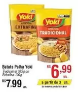 Oferta de Yoki - Batata Palha por R$6,99 em Fort Atacadista