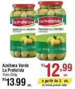 Oferta de Preferida - Azeitona Verde por R$13,99 em Fort Atacadista