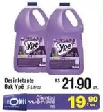 Oferta de Ypê - Desinfetante Bak por R$21,9 em Fort Atacadista