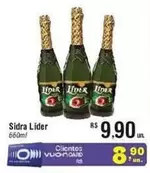 Oferta de Lider - Sidra por R$9,9 em Fort Atacadista