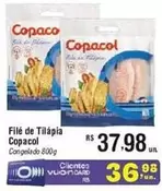 Oferta de Copacol - Filé De Tilápia por R$37,98 em Fort Atacadista