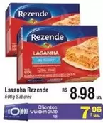 Oferta de Rezende - Lasanha por R$8,98 em Fort Atacadista