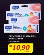 Oferta de BARUEL - Creme Para Assaduras por R$10,9 em Assaí Atacadista