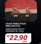 Oferta de Bom - Caixa Para Pizza por R$22,9 em Assaí Atacadista