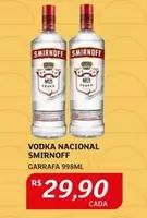 Oferta de Nacional - Vodka Smirnoff por R$29,9 em Assaí Atacadista