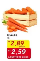 Oferta de De   - Cenoura por R$2,59 em Assaí Atacadista