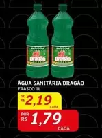 Oferta de Dragão - Agua Sanitaria por R$2,19 em Assaí Atacadista