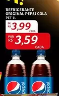 Oferta de Pepsi - Refrigerante Original  Cola por R$3,99 em Assaí Atacadista