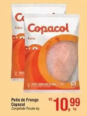 Oferta de Copacol - Peito De Frango por R$10,99 em Fort Atacadista