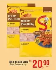 Oferta de Sadia - Meio Da Asa por R$20,9 em Fort Atacadista