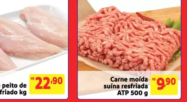 Oferta de De   - Carne Moída Suína Resfriada por R$22,9 em Extra