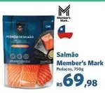 Oferta de Salmão por R$69,98 em Sam's Club