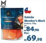 Oferta de De   - Salmão por R$69,98 em Sam's Club