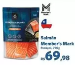 Oferta de Salmão por R$69,98 em Sam's Club