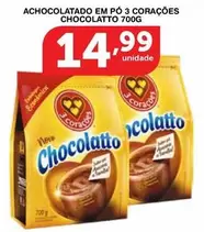 Oferta de 3 Corações - Achocolatado Em Pó por R$14,99 em Roldão