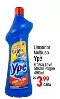 Oferta de Ypê - Limpador Multiuso por R$3,99 em Super Muffato