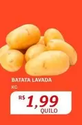 Oferta de Batata Lavada por R$1,99 em Assaí Atacadista