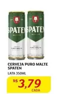 Oferta de Cerveja - Cerveja Puro Malte por R$3,79 em Assaí Atacadista